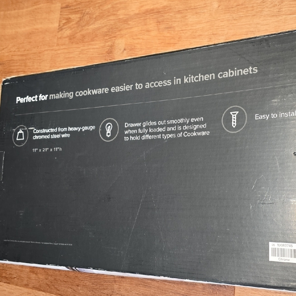 The Container Store Chrome Kitchen Organizer - Picture 2 of 6